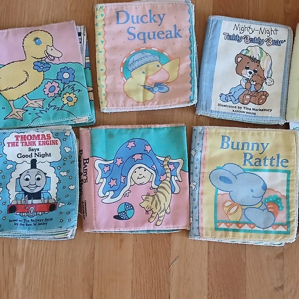 Infants cloth Books x 16 used